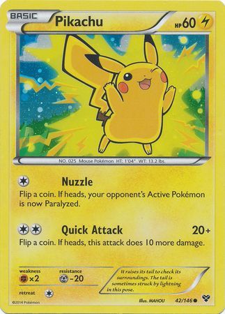 Pikachu (42/146) (2014 Movie Promo) [Miscellaneous Cards & Products] - Destination Retro