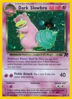 Dark Slowbro (12/82) [Team Rocket Unlimited] - Destination Retro