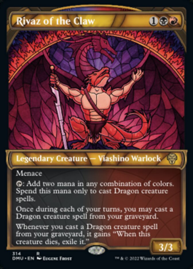 Rivaz of the Claw (Showcase) [Dominaria United] - Destination Retro