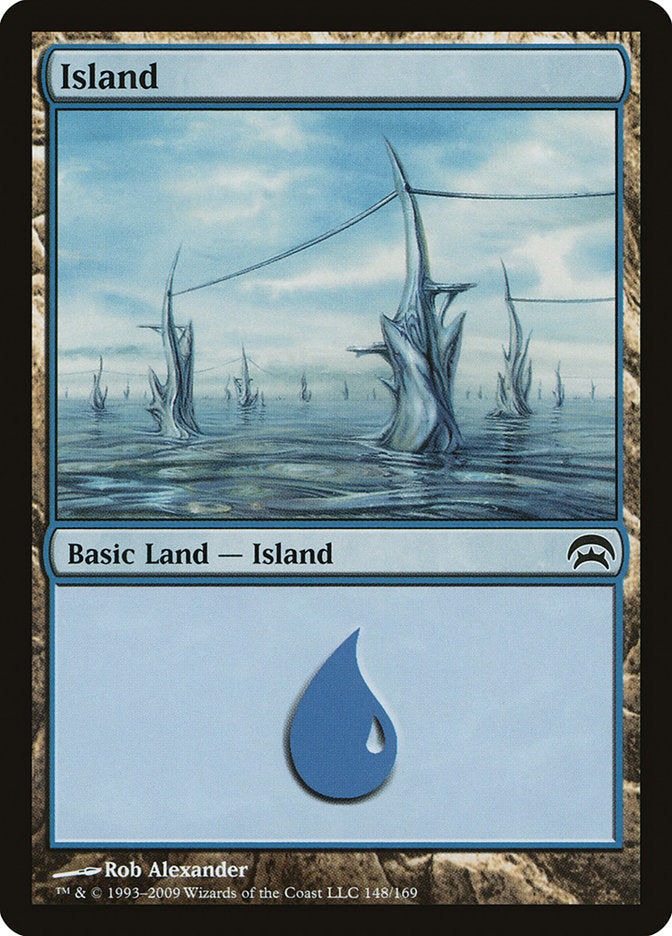 Island (148) [Planechase] - Destination Retro