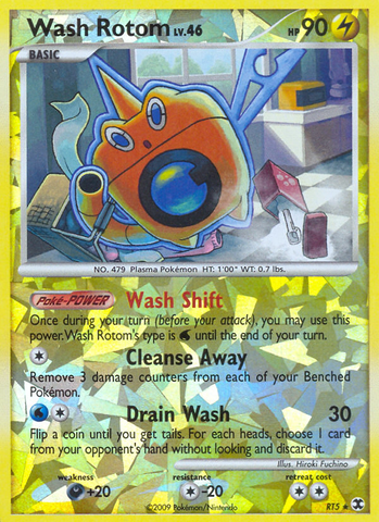 Wash Rotom (RT5) [Rising Rivals] - Destination Retro