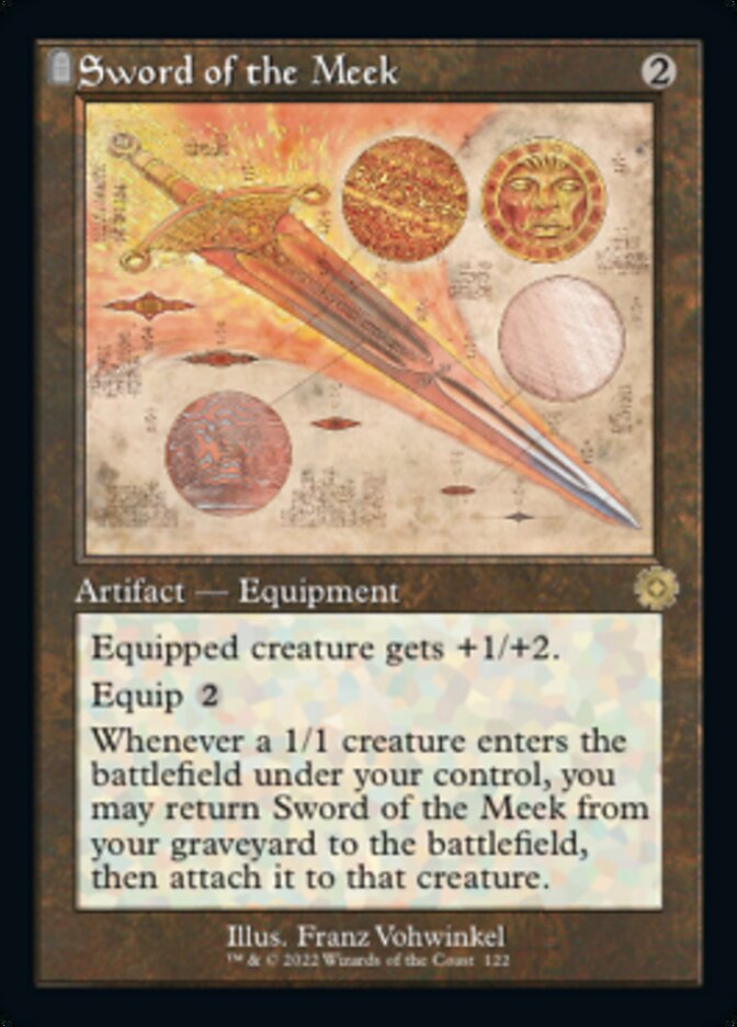 Sword of the Meek (Retro Schematic) [The Brothers' War Retro Artifacts] - Destination Retro