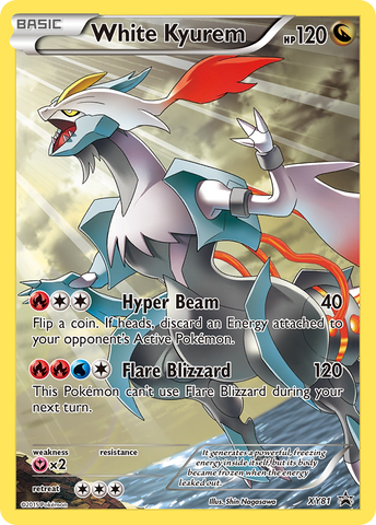 White Kyurem (XY81) (Full Art Promo) [XY: Black Star Promos] - Destination Retro
