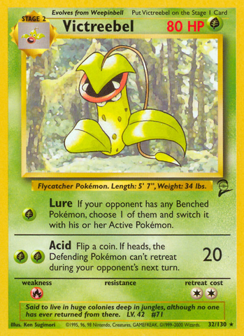 Victreebel (32/130) [Base Set 2] - Destination Retro