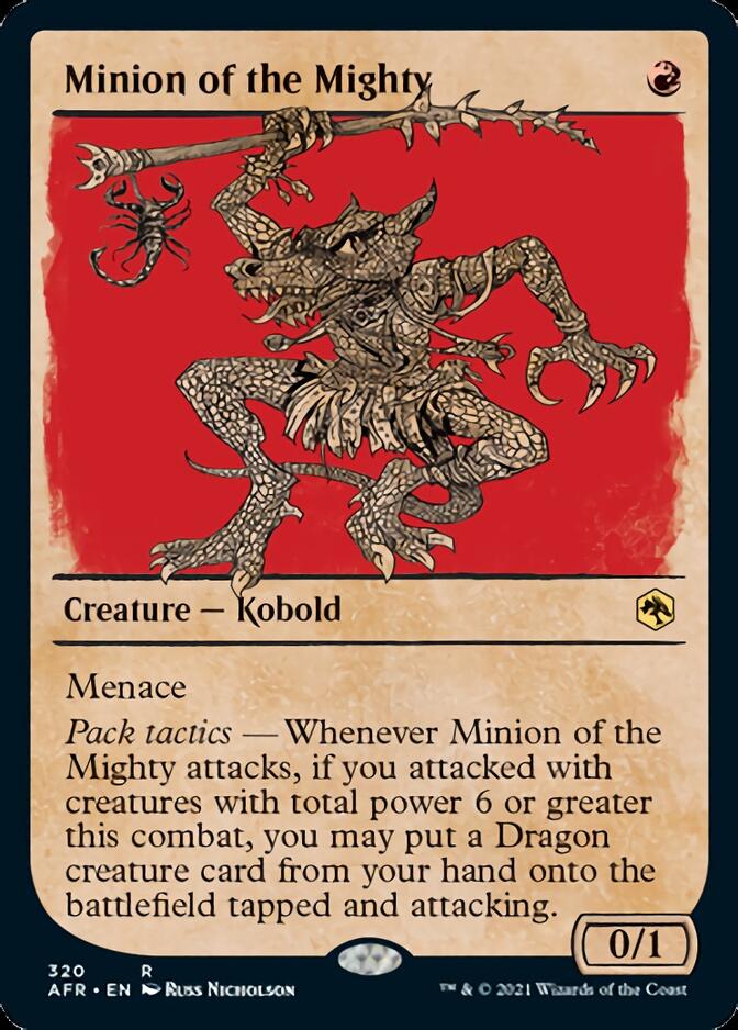 Minion of the Mighty (Showcase) [Dungeons & Dragons: Adventures in the Forgotten Realms] - Destination Retro