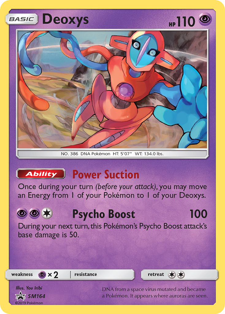 Deoxys (SM164) [Sun & Moon: Black Star Promos] - Destination Retro