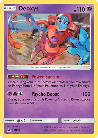 Deoxys (SM164) [Sun & Moon: Black Star Promos] - Destination Retro