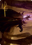 Extus, Oriq Overlord Art Card (Gold-Stamped Signature) [Strixhaven: School of Mages Art Series] - Destination Retro