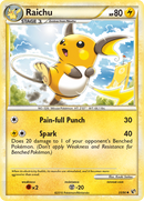Raichu (33/90) [HeartGold & SoulSilver: Undaunted] - Destination Retro