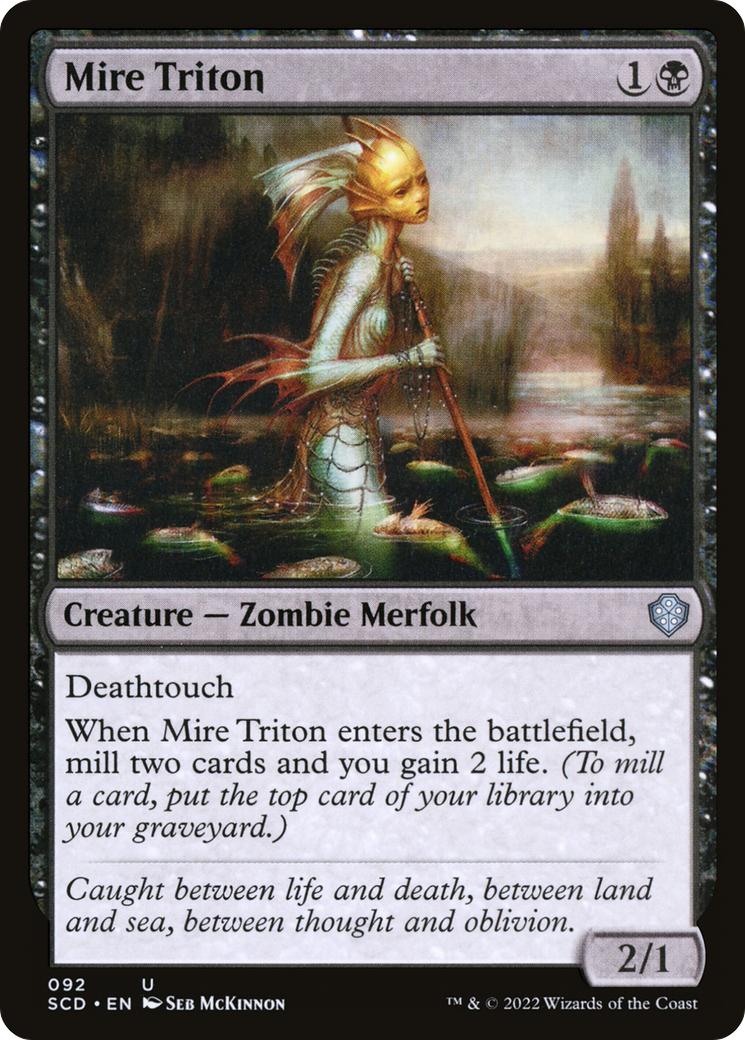 Mire Triton [Starter Commander Decks] - Destination Retro