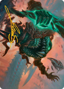 Yargle and Multani Art Card (Gold-Stamped Signature) [March of the Machine Art Series] - Destination Retro