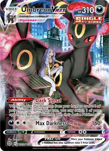 Umbreon VMAX (TG23/TG30) [Sword & Shield: Brilliant Stars] - Destination Retro
