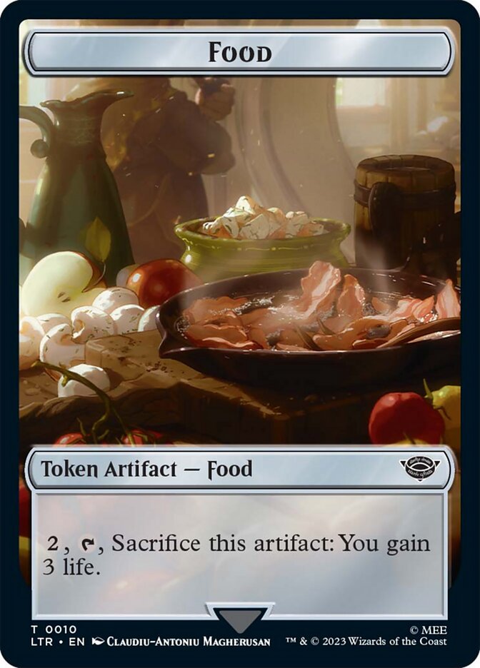 Food Token (10) [The Lord of the Rings: Tales of Middle-Earth Tokens] - Destination Retro