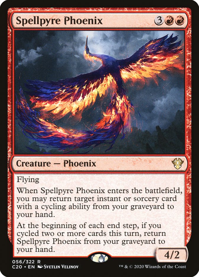 Spellpyre Phoenix [Commander 2020] - Destination Retro