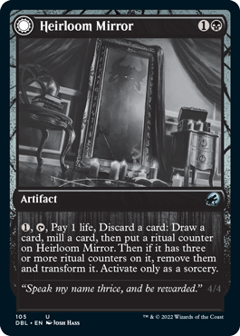 Heirloom Mirror // Inherited Fiend [Innistrad: Double Feature] - Destination Retro
