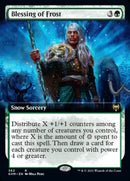 Blessing of Frost (Extended Art) [Kaldheim] - Destination Retro