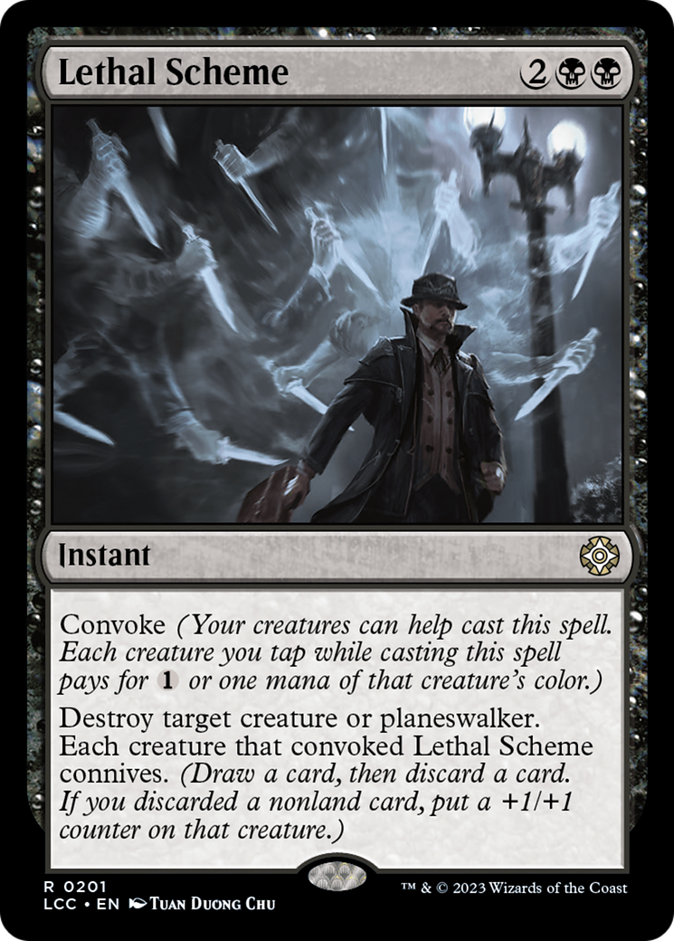 Lethal Scheme [The Lost Caverns of Ixalan Commander] - Destination Retro