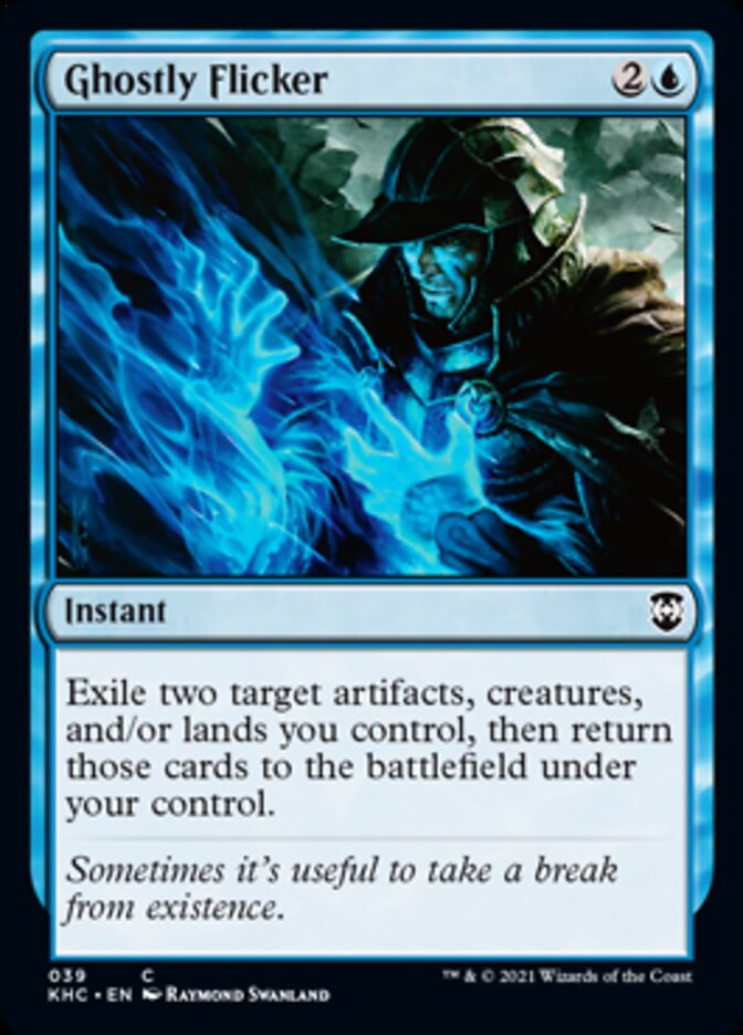 Ghostly Flicker [Kaldheim Commander] - Destination Retro