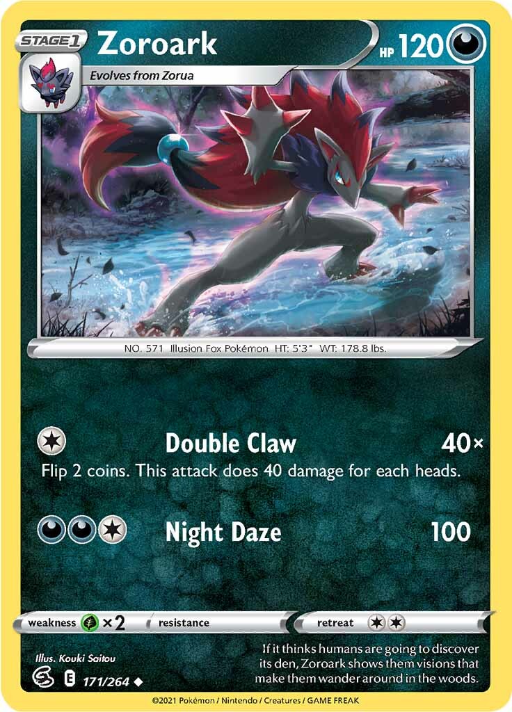 Zoroark (171/264) [Sword & Shield: Fusion Strike] - Destination Retro