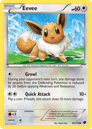 Eevee (89/116) [Black & White: Plasma Freeze] - Destination Retro