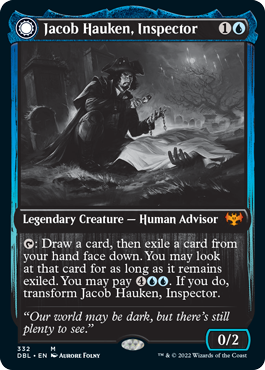 Jacob Hauken, Inspector // Hauken's Insight [Innistrad: Double Feature] - Destination Retro