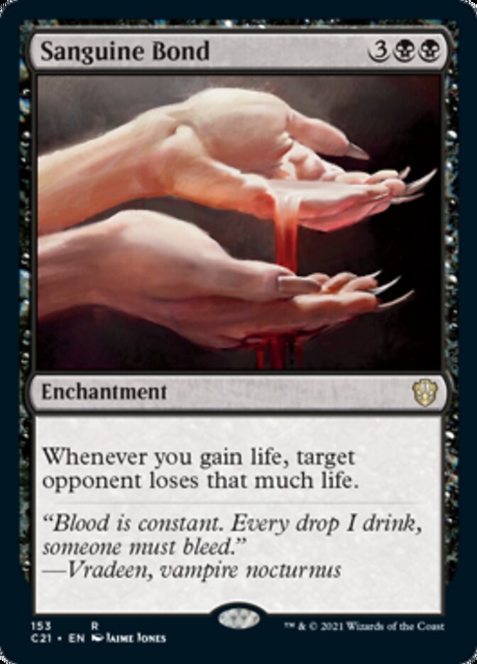 Sanguine Bond [Commander 2021] - Destination Retro
