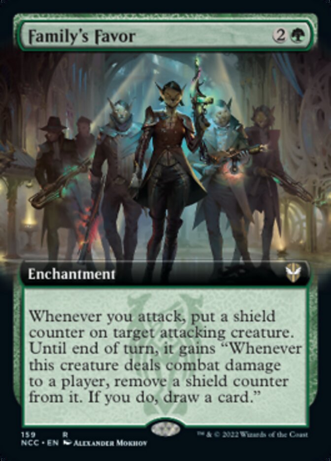 Family's Favor (Extended Art) [Streets of New Capenna Commander] - Destination Retro