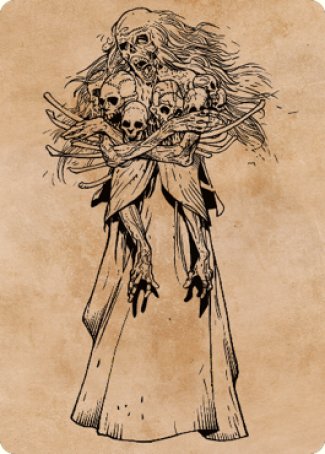 Myrkul, Lord of Bones Art Card (73) [Commander Legends: Battle for Baldur's Gate Art Series] - Destination Retro