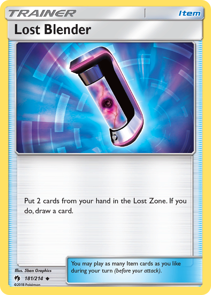 Lost Blender (181/214) [Sun & Moon: Lost Thunder] - Destination Retro