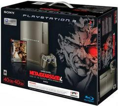 Metal Gear Solid 4 Gray Kojima Bundle - Playstation 3 - Destination Retro