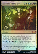Meeting of the Five [Streets of New Capenna Prerelease Promos] - Destination Retro
