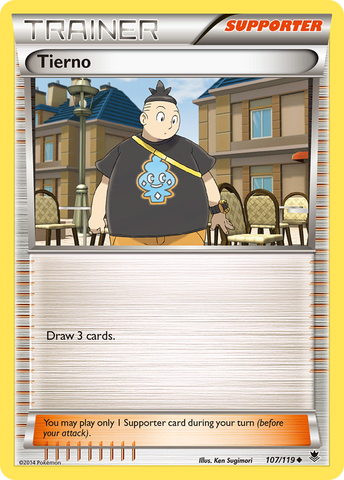 Tierno (107/119) [XY: Phantom Forces] - Destination Retro