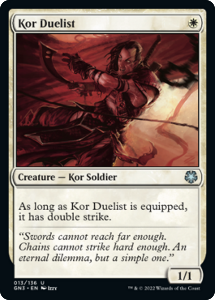 Kor Duelist [Game Night: Free-for-All] - Destination Retro
