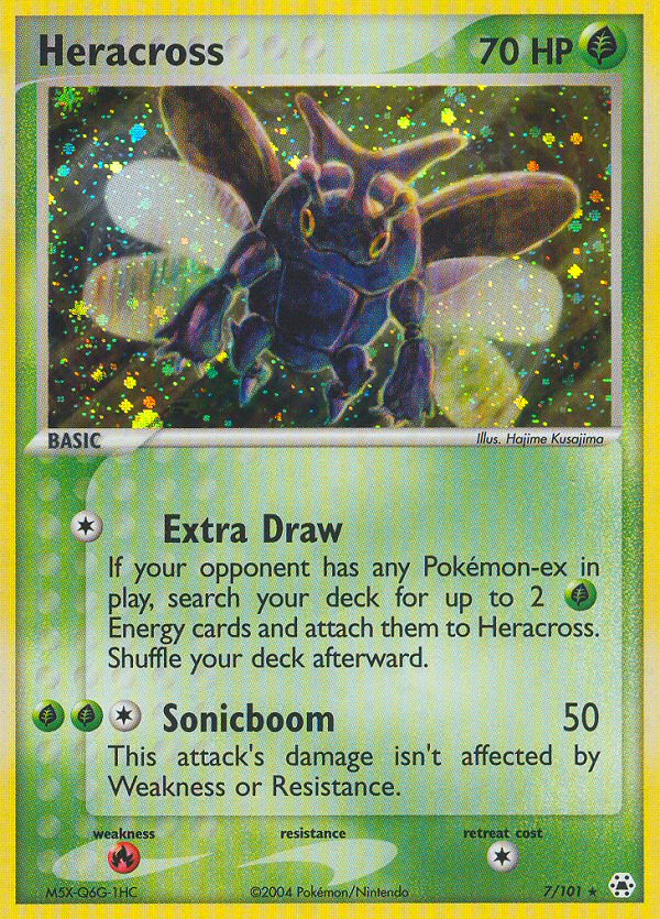 Heracross (7/101) [EX: Hidden Legends] - Destination Retro