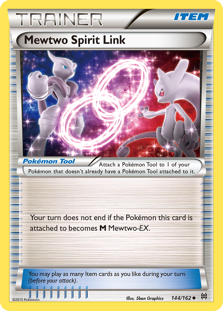 Mewtwo Spirit Link (144/162) [XY: BREAKthrough] - Destination Retro