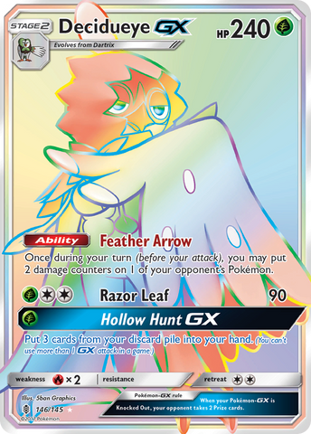 Decidueye GX (146/145) [Sun & Moon: Guardians Rising] - Destination Retro