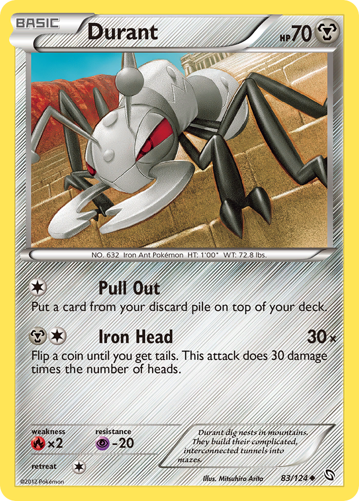 Durant (83/124) [Black & White: Dragons Exalted] - Destination Retro