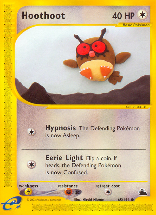 Hoothoot (65/144) [Skyridge] - Destination Retro