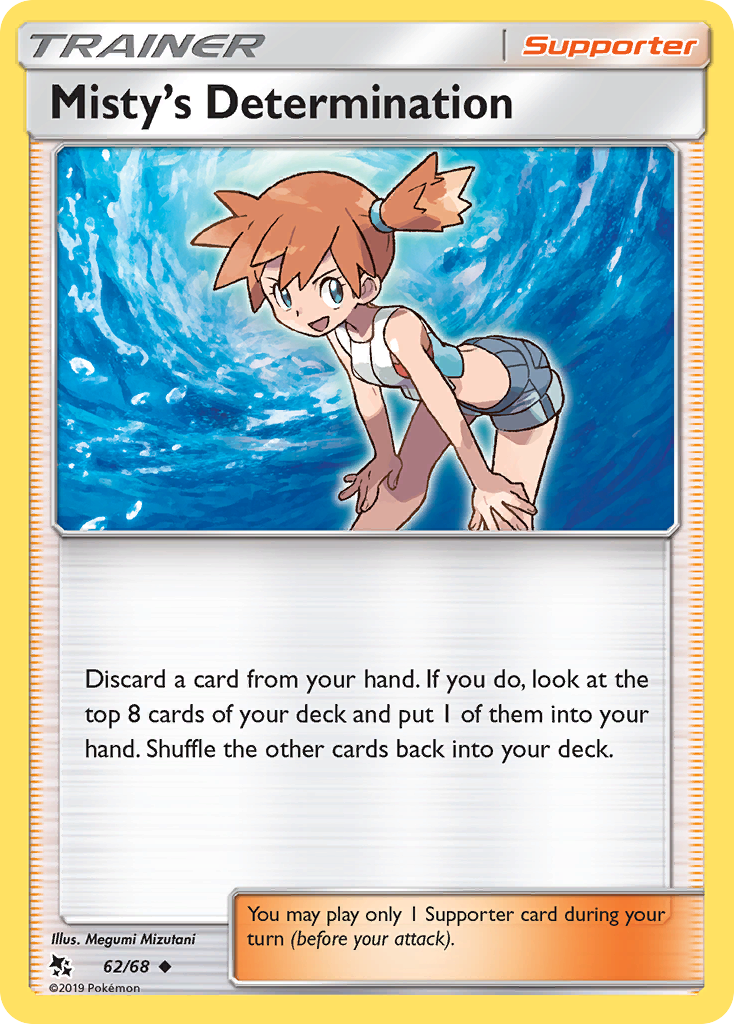 Misty's Determination (62/68) [Sun & Moon: Hidden Fates] - Destination Retro