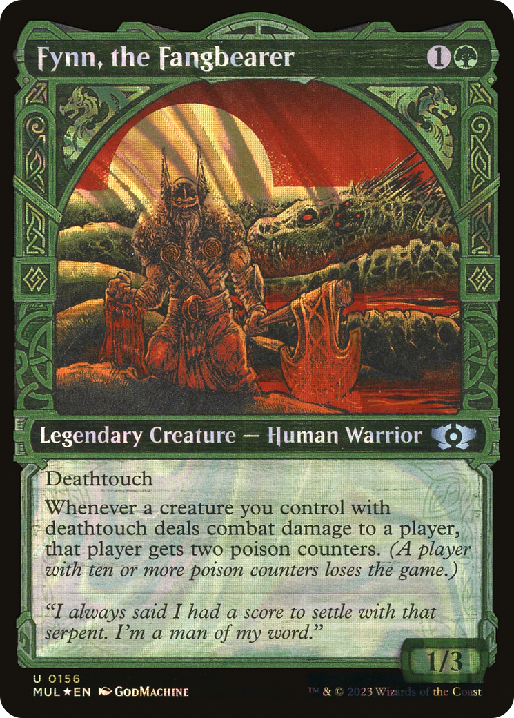 Fynn, the Fangbearer (Halo Foil) [Multiverse Legends] - Destination Retro
