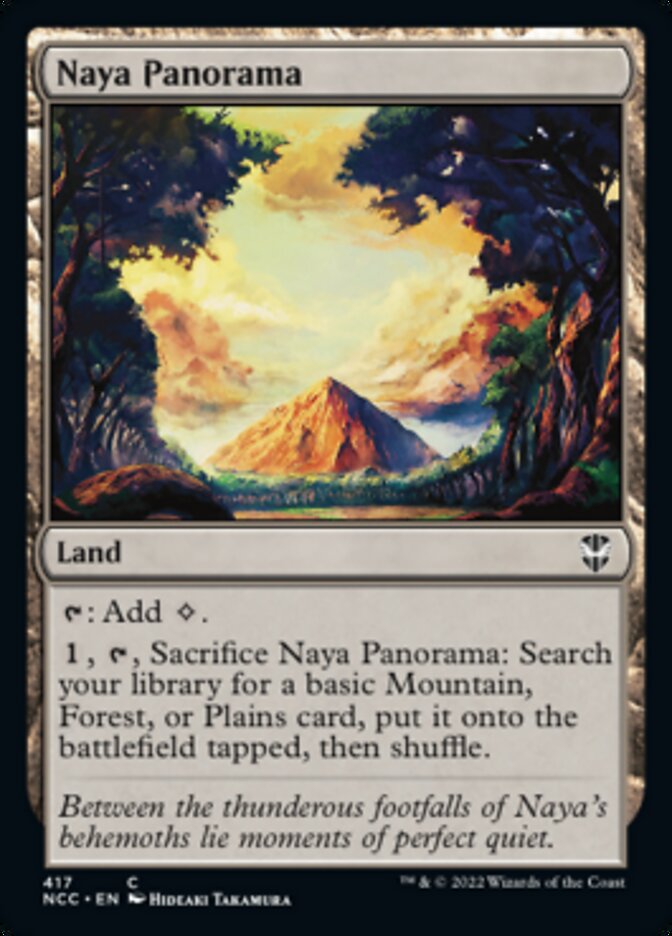 Naya Panorama [Streets of New Capenna Commander] - Destination Retro