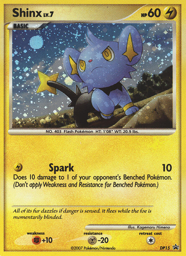 Shinx (DP15) [Diamond & Pearl: Black Star Promos] - Destination Retro