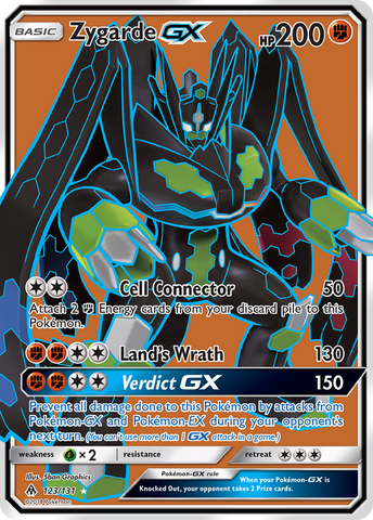Zygarde GX (123/131) [Sun & Moon: Forbidden Light] - Destination Retro