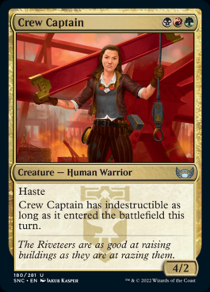 Crew Captain [Streets of New Capenna] - Destination Retro