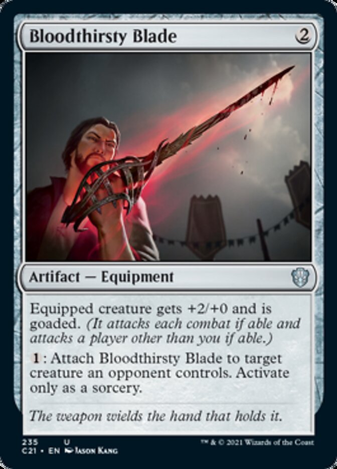 Bloodthirsty Blade [Commander 2021] - Destination Retro