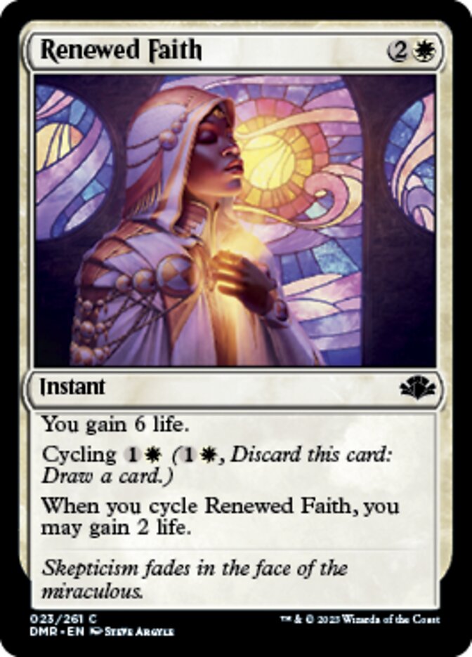 Renewed Faith [Dominaria Remastered] - Destination Retro