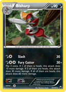 Bisharp (72/108) [Black & White: Dark Explorers] - Destination Retro