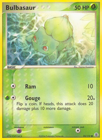 Bulbasaur (55/112) [EX: FireRed & LeafGreen] - Destination Retro