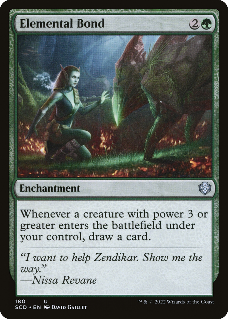 Elemental Bond [Starter Commander Decks] - Destination Retro