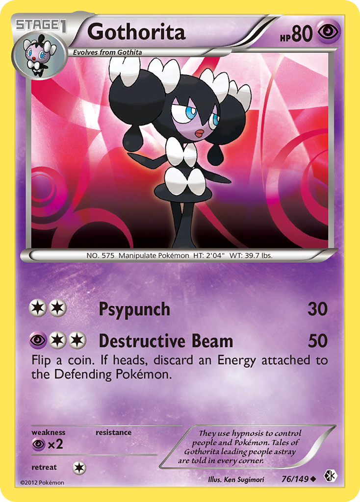 Gothorita (76/149) [Black & White: Boundaries Crossed] - Destination Retro